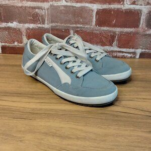 Taos Shoes Womens Size 8 Shooting Star Sneakers Blue White